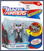 Megatron from Transformers - Animated - Activators manufactured by Hasbro [Front]
