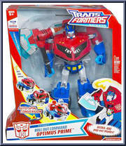 Optimus Prime (Roll out Command) from Transformers - Animated - Supreme manufactured by Hasbro [Front]