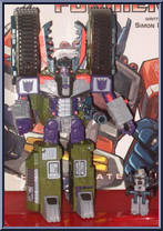 Megatron with Leader 1 from Transformers - Armada - Gigacon Assortment manufactured by Hasbro [Loose]