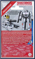 Megatron from Transformers - Authentics - Bravo manufactured by Hasbro [Back]