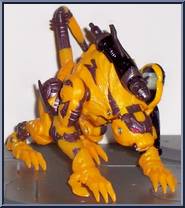 Cheetor from Transformers - Beast Wars - Transmetals 2 - Deluxe manufactured by Hasbro [Beast Mode]