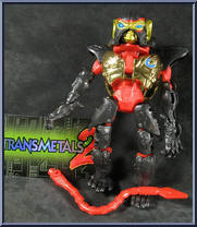 Optimus Minor from Transformers - Beast Wars - Transmetals 2 manufactured by Hasbro [Robot Mode]