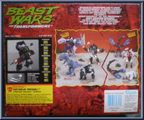 Optimus Primal from Transformers - Beast Wars - Ultra Transformers manufactured by Hasbro [Back]