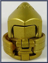 Gold Dexter from Transformers - BotBots - Series 4 - Winner's Circle manufactured by Hasbro [Loose]