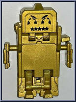 Goldpin Baller from Transformers - BotBots - Series 5 - Winner's Circle manufactured by Hasbro [Loose]