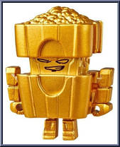Pop O' Gold from Transformers - BotBots - Series 4 - Winner's Circle manufactured by Hasbro [Loose]