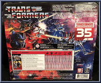 Ectotron / Ecto-1 from Transformers - Collaborative - Ghostbusters manufactured by Hasbro [Back]