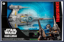 Mandalorian / N-1 Starfighter from Transformers - Collaborative - Star Wars manufactured by Hasbro [Front]