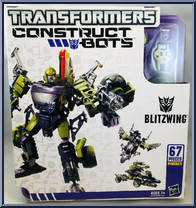 Blitzwing from Transformers - Construct-Bots - Triple Changer manufactured by Hasbro [Front]