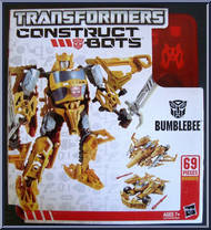 Bumblebee from Transformers - Construct-Bots - Triple Changer manufactured by Hasbro [Front]