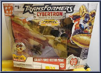 Galaxy Force Vector Prime from Transformers - Cybertron - Voyager Class manufactured by Hasbro [Front]