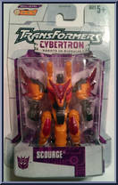 Scourge from Transformers - Cybertron - Legends of Cybertron manufactured by Hasbro [Front]