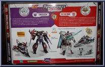 Starscream / Vector Prime from Transformers - Cybertron - Exclusives manufactured by Hasbro [Back]