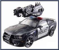 Barricade from Transformers - Dark of the Moon - Mechtech Deluxe manufactured by Hasbro [Loose]