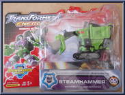 Steamhammer (Combo C5) from Transformers - Energon - Powerlinx Battles - Deluxe Class manufactured by Hasbro [Front]