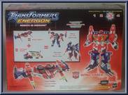 Wing Saber from Transformers - Energon - Mega Class manufactured by Hasbro [Back]
