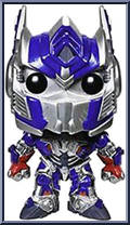 Optimus Prime (Metallic) from Transformers - Pop! Vinyl Figures manufactured by Funko [Loose]
