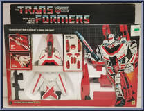 Jetfire from Transformers - Generation 1 - Series 2 manufactured by Hasbro [Front]
