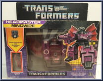Mindwipe (Headmaster) from Transformers - Generation 1 - Series 4 manufactured by Hasbro [Front]
