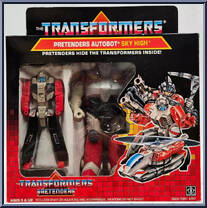 Sky High (Pretenders) from Transformers - Generation 1 - Series 5 manufactured by Hasbro [Front]