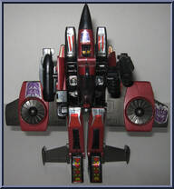 Thrust from Transformers - Generation 1 - Series 2 manufactured by Hasbro [Loose]