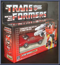 Sideswipe from Transformers - Generation 1 - Reissues - Basic Series manufactured by Hasbro [Front]