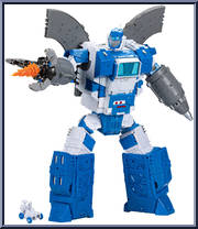 Guardian Robot & Lunar-Tread (Titan Class) from Transformers - Generations Selects - Basic Series manufactured by Hasbro [Loose]