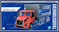 Optimus Prime (Volvo VNR 300) from Transformers - Generations Selects - Basic Series manufactured by Hasbro [Front]