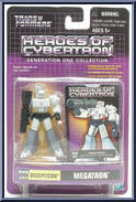 Megatron from Transformers - Heroes of Cybertron - Wave 1 manufactured by Hasbro [Front]