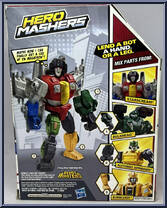 Starscream from Transformers - Hero Mashers - Basic Series manufactured by Hasbro [Back]