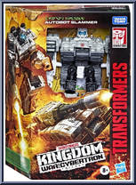 Slammer from Transformers - Kingdom War for Cybertron - Deluxe manufactured by Hasbro [Front]