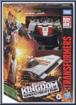 Wheeljack from Transformers - Kingdom War for Cybertron - Deluxe manufactured by Hasbro [Front]
