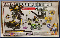 Stealth Bumblebee from Transformers - Quest for Energon manufactured by Kre-O [Back]