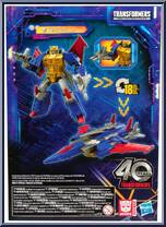 Metalhawk (G1 Universe) from Transformers - Legacy - United - Voyager Class manufactured by Hasbro [Back]