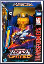 Metalhawk (G1 Universe) from Transformers - Legacy - United - Voyager Class manufactured by Hasbro [Front]