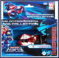 Override (Cybertron Universe) from Transformers - Legacy - Velocitron Speedia 500 Collection - Voyager Class manufactured by Hasbro [Front]