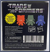 Wheeljack (2/16) from Transformers - Basic Series manufactured by Loyal Subjects [Back]