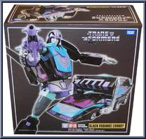 Black Rodimus Convoy from Transformers - Masterpiece - Basic Series manufactured by Takara [Front]