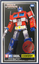 Convoy from Transformers - Masterpiece - Basic Series manufactured by Takara [Front]