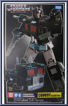 Convoy (Black Version) from Transformers - Masterpiece - Basic Series manufactured by Takara [Front]