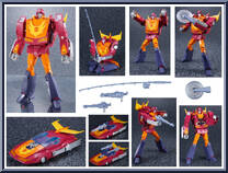 Hot Rodimus from Transformers - Masterpiece - Basic Series manufactured by Takara [Loose]