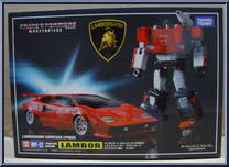 Lambor from Transformers - Masterpiece - Basic Series manufactured by Takara [Front]