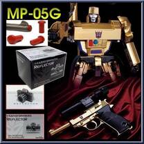 Megatron (Gold Ver.) from Transformers - Masterpiece - Special Edition manufactured by Takara [Loose]