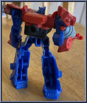 Optimus Prime (Robot Mode) from Transformers - Robots in Disguise - 2016 manufactured by McDonald's [Loose]