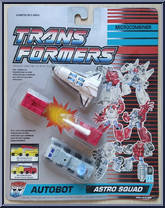 Astro Squad from Transformers - Micromasters - Combiner Squads manufactured by Hasbro [Front]