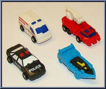 Rescue Patrol from Transformers - Micromasters - Micromaster Patrols manufactured by Hasbro [Loose]