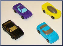 Sports Car Patrol from Transformers - Micromasters - Micromaster Patrols manufactured by Hasbro [Loose]