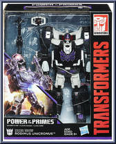 Rodimus Unicronus (Black Rodimus Prime) from Transformers - Power of the Primes - Leader manufactured by Hasbro [Front]