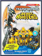 Bumblebee from Transformers - Prime - Beast Hunters - Deluxe Class manufactured by Hasbro [Front]