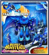 Predaking (Cryofire) (Predacons Rising) from Transformers - Prime - Beast Hunters - Voyager Class manufactured by Hasbro [Front]